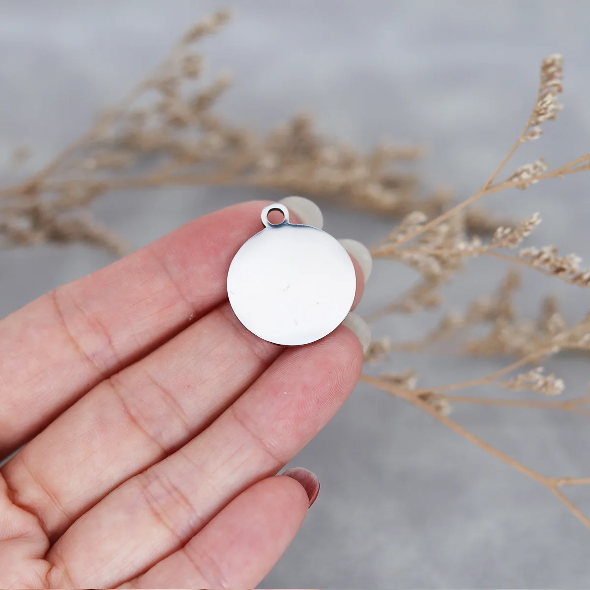 3pcs Stainless Steel Charm Prayer Warrior on Duty Laser Engraved for Jewelry Making Necklace Bracelets DIY Handmade Material