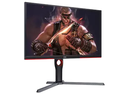 AOC 25G3ZM 25INCH MONITOR AMD FreeSync Premium (Gaming Intelligent Display) technology 1K240HZ VA PANEL SCREEN DISPLAY HDMI+DP