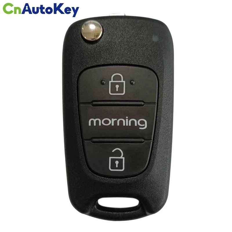 CN 051132   OEM PN 95430-1Y000 para Kia MORNING 2011+ control remoto abatible 2 botones FCC SEKS-KM10TX 433MHz sin Chip 95430-1Y200