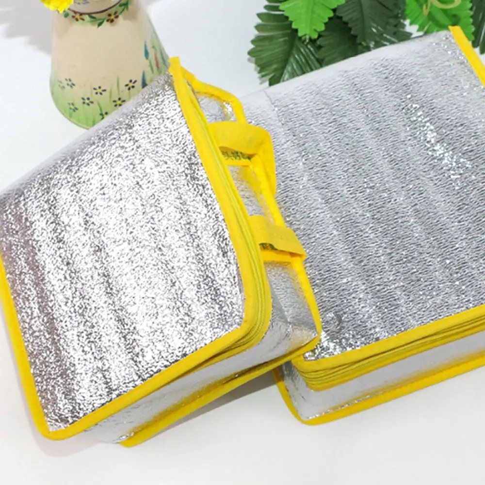 Portable Food Thermal Delivery Carrier Ice Pack Cooler Bag Insulation Bag Pizza Delivery Bag Cooler Bag