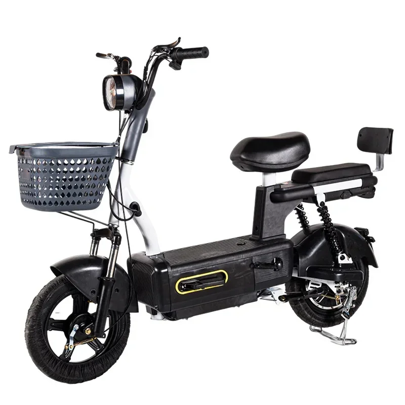 Small Commuter Electric Bicycle Adult Two Wheel Scooter Male Female
