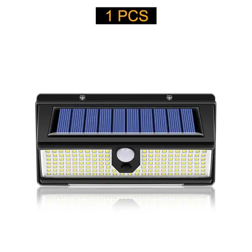 190led Solar Led Light Outdoor Garden Decoration Wall Lamp With 4 Mode IP65 Waterproof Solar Motion Sensor Light For Yard Door - Image 9
