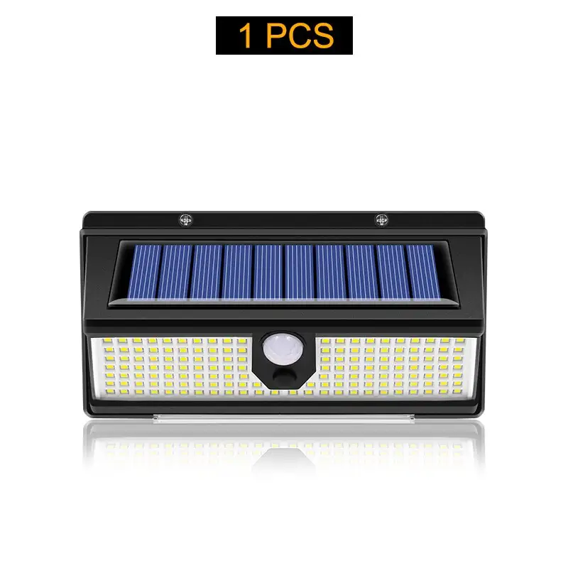 190led Solar Led Light Outdoor Garden Decoration Wall Lamp With 4 Mode IP65 Waterproof Solar Motion Sensor Light For Yard Door - Image 9