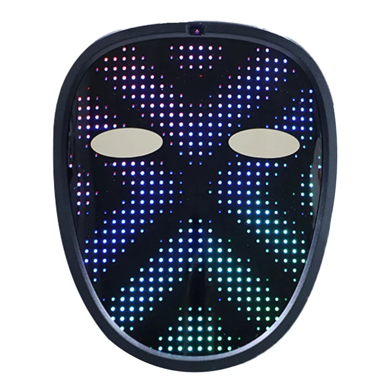 

LED Mask for Kid Gesture Sensing Mask Transforming Light Up Face Mask for Halloween, Birthday Party and Masquerade Party