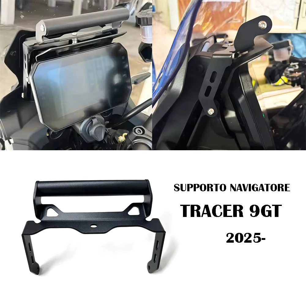 

For Y-AMT 9GT+ Tracer9GT Supporto Navigatore For YAMAHA Tracer9GT 2025-2026 Motorcycle GPS Navigator Bracket Mobile Phone Holder
