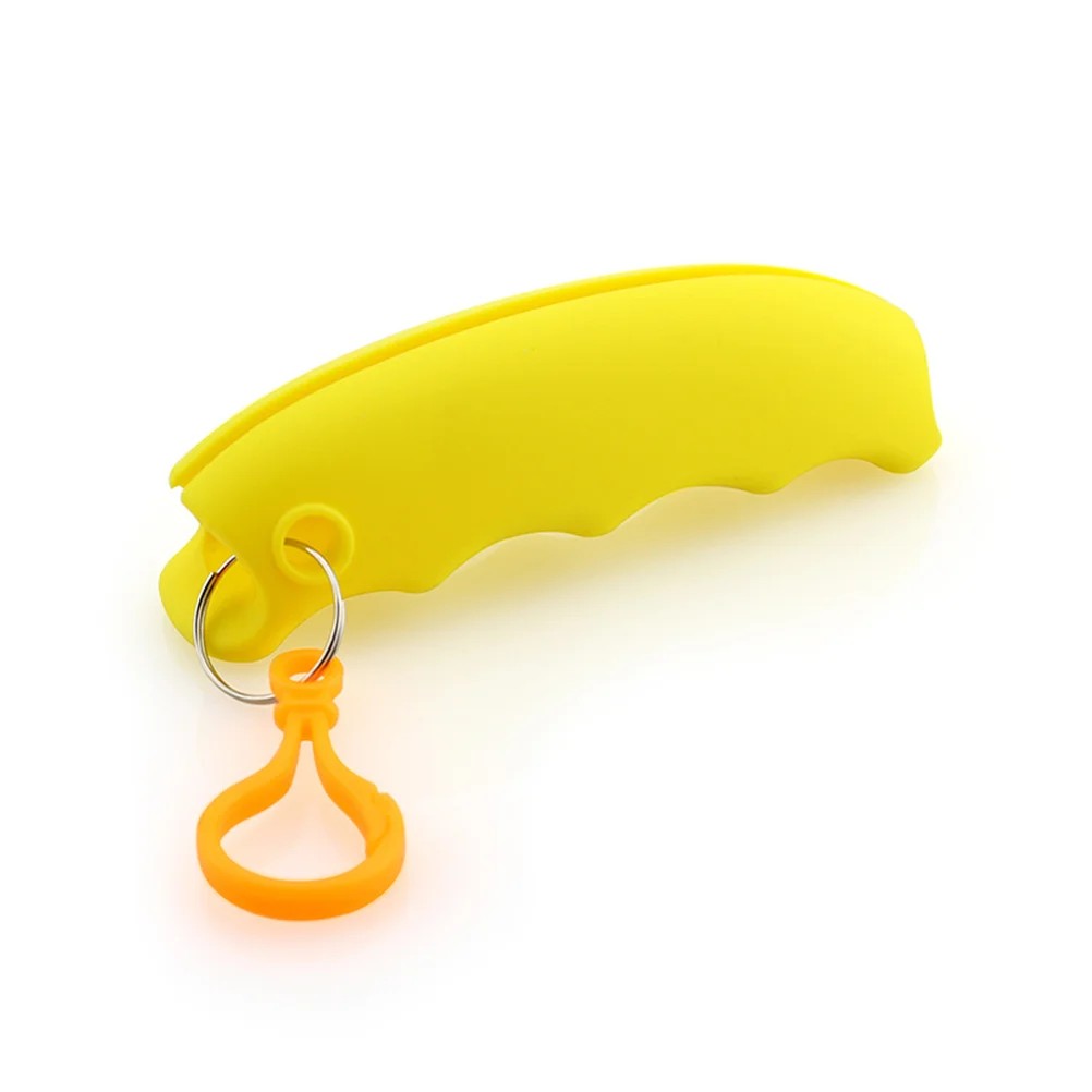 

2pcs Silicone Anti-Slip Grocery Bag Holder With Finger Grooves Heavy Duty Labor-Saving Shopping Carrier For Home Office Use Fish