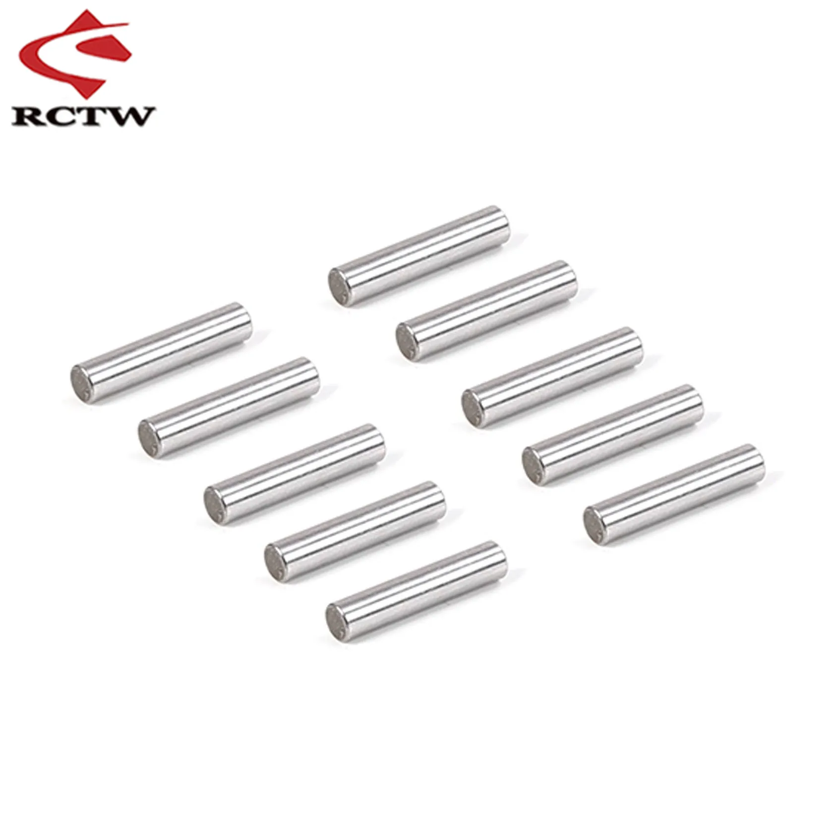 Carro rc 4x18mm ou 4x24mm pino de eixo 10 peças para 1/5 hpi roofunaha km rovan baja 5b 5t 5sc peças de caminhão