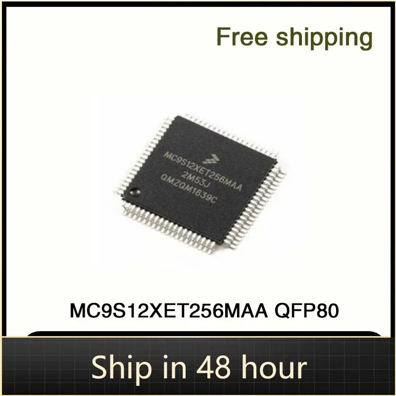 

100% New Original MC9S12XET256MAA S912XET256J2MAA QFP80 controller IC chip In Stock