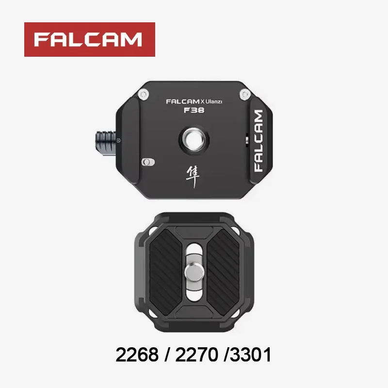 FALCAM F38 DSLR Camera Quick Relesae Plate Kit Arca Swiss Quick Switch Clamp Single Button Release Tripod Slider Mount Adapter