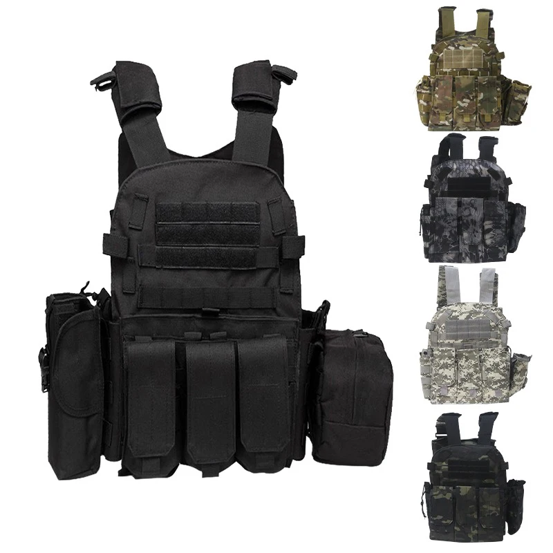 

Outdoor Quick Release Tactical Vest Training Tactical Vest Multi-Functional Weighted Training Clothing Real Combat