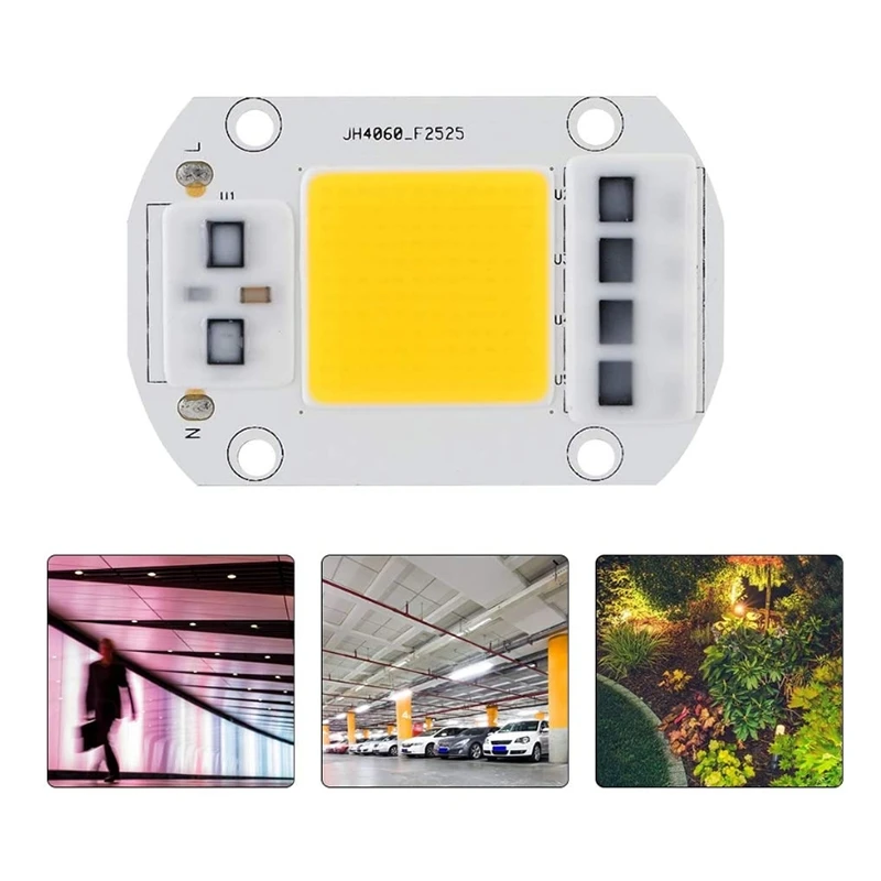 Warm White LED Bubles Energy Saving Chip High Voltage Light Source High Power LED Chip for Traffic Lighting 100W 220V