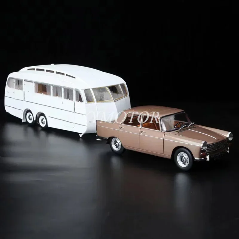 

NOREV 1/18 For Peugeot 404 1965 Touring car trailer Diecast Model Car Toys Gifts Hobby Display Collection ornaments