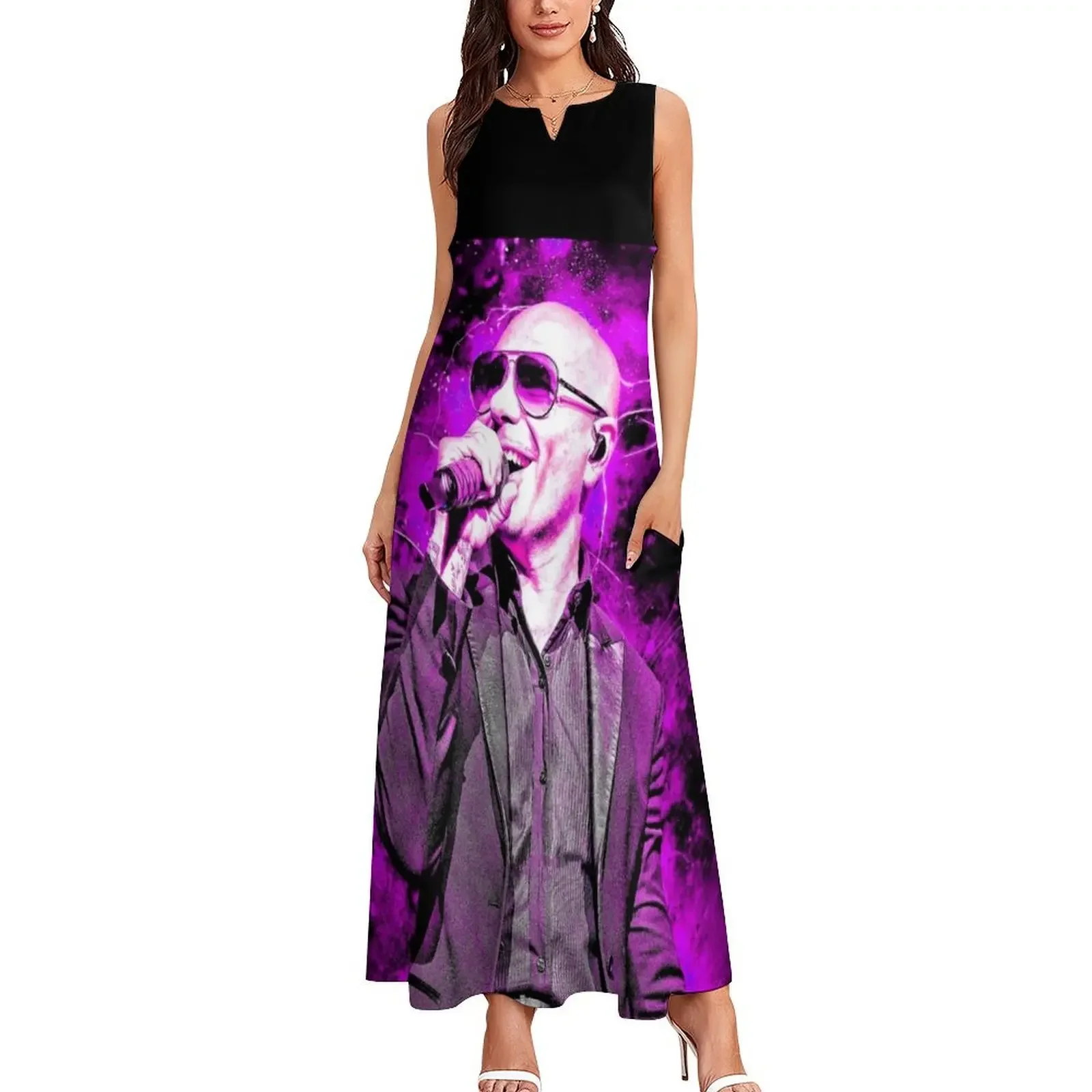 Pitbull Mr.Worldwide Long Dress Long dress luxury women