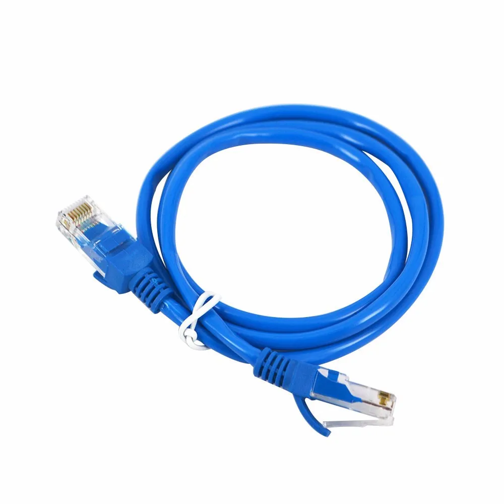 ขายร้อน RJ45 สาย Ethernet สำหรับ Cat5e Cat5 อินเทอร์เน็ตเครือข่าย RJ 45 สาย LAN สายแพทช์ Cabo De Rede ขายส่ง