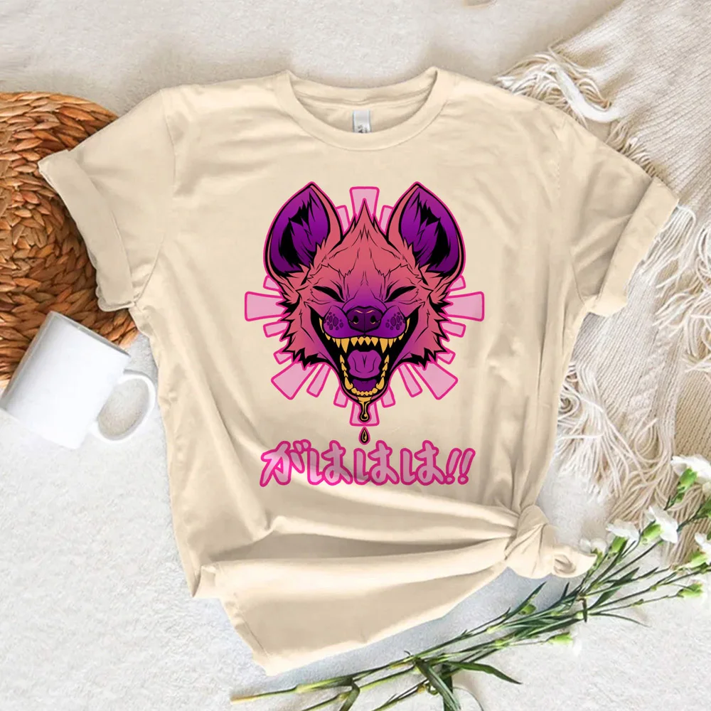 

Furry Tee women streetwear comic graphic t-shirts girl funny manga Japanese clothes