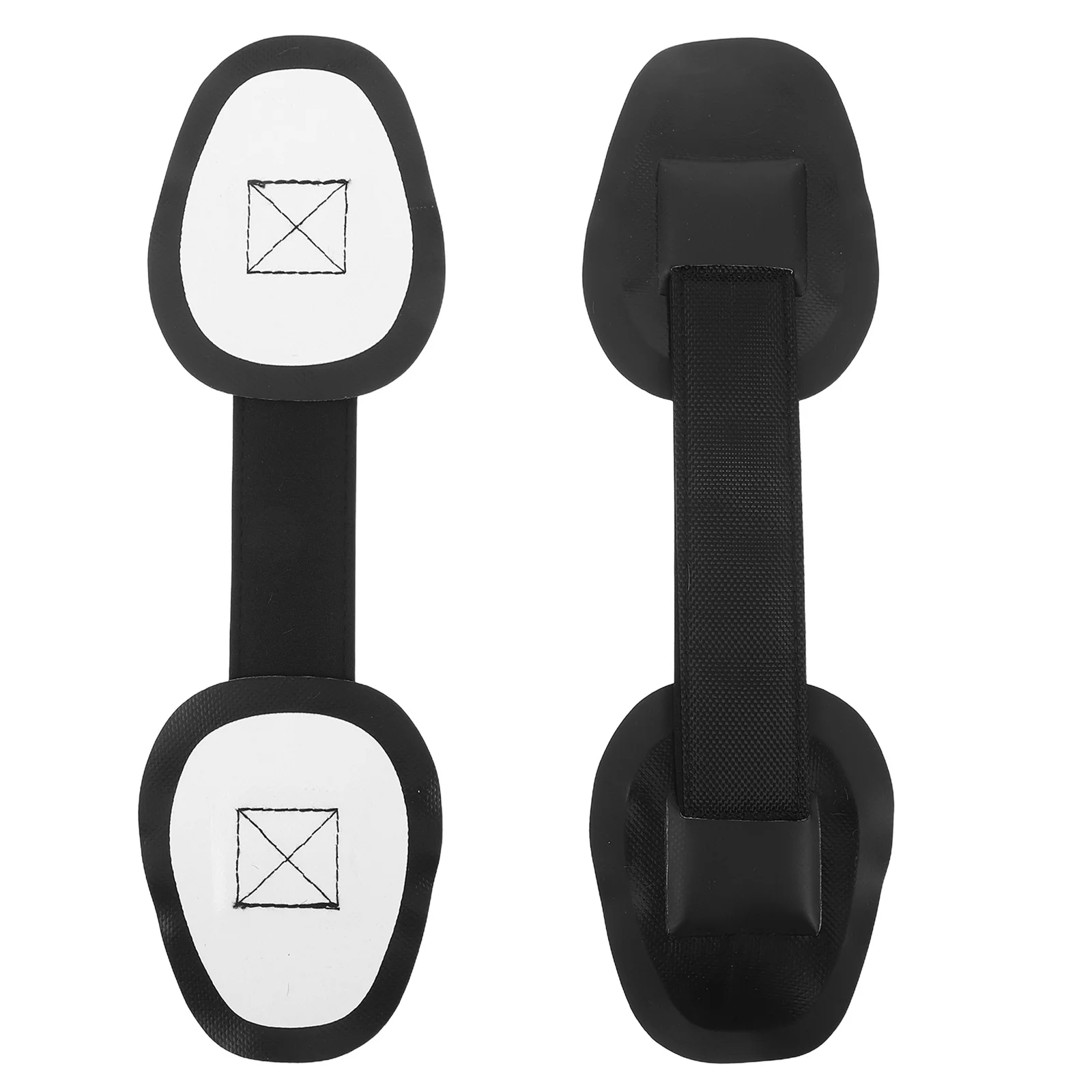 

2Pcs Waterproof Kayak Handle Grip Strong Impact-Resistant PVC Paddle Board Replacement Handle for Surfboard Dinghy Outdoor