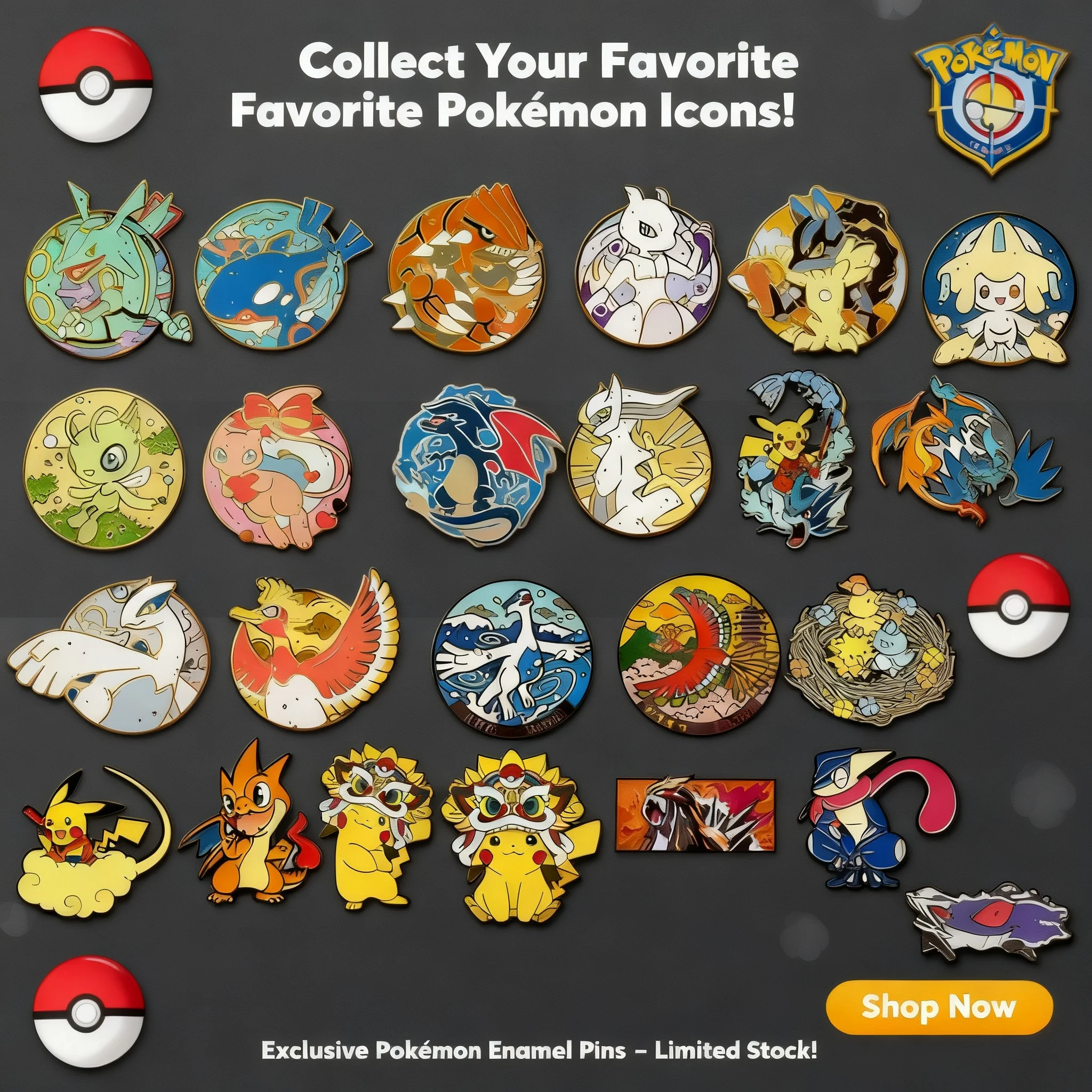 Pin de Anime Japonés con Diseño de Pokemon, Broche para Mochila, Ropa, Bolsas Escolares, Broches de Dibujos Animados, Regalos Kawaii