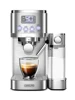 Cafelffe 자동 커피 머신 카페테리아 카푸치노 라떼 에스프레소 메이커, 완전 자동 우유 거품 스테인리스 스틸, 3in 1 강력한 20바 펌프 6