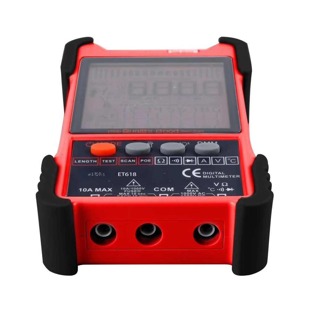 

Профессиональный мультифункциональный тестер-трассоискатель Ethernet RJ45 для сетевых кабелей LAN