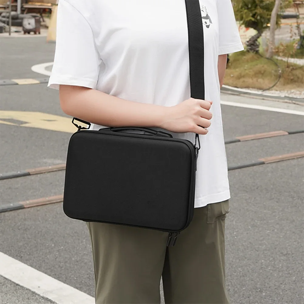 운반 케이스 Insta360 X4 카메라 액세서리 용 메쉬 포켓 운반용 보관 숄더 백이있는 충격 방지 보호 여행용 가방