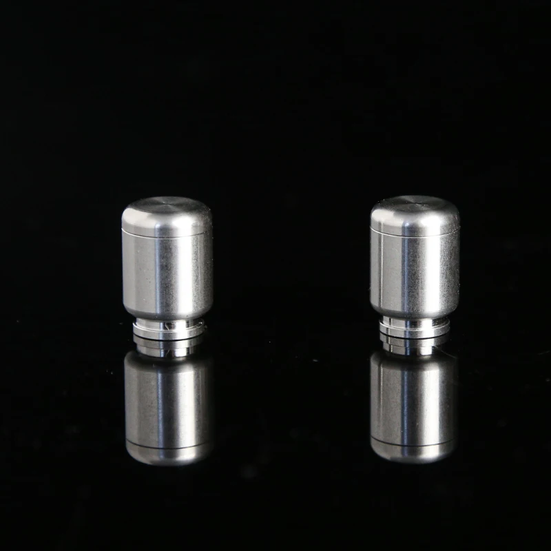 Stainless Steel Bottle Pendant With Paracord Rope Decompression Toys Edc Accessory Stress Reliever Toys For Adult Gift