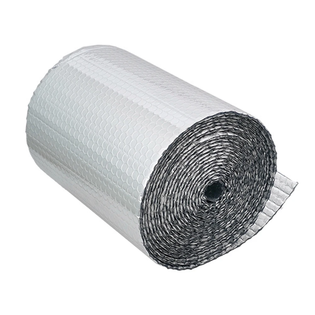 Bubble Foil Insulation Multi-Purpose Double Aluminium Radiator Heat Loft Wall This Insulation Film Aluminum Foil Ensures Home