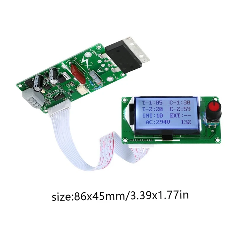 Lasregelbord Met Lcd-Display, Dubbele Pulse-Encoder Puntlasconverter