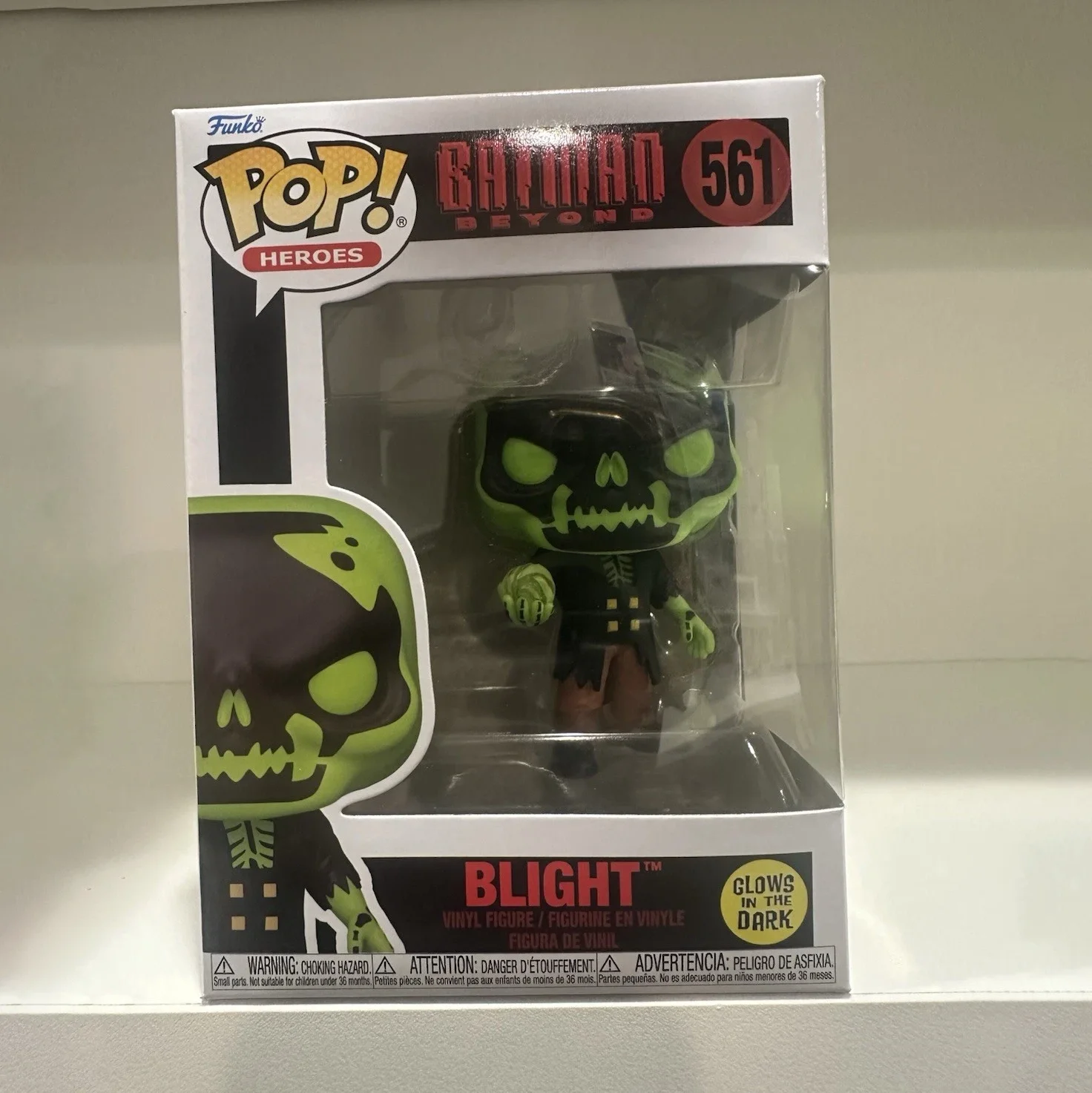 DC Comics Action Figures Terry McGinnis 560 Blight 561 (Glow) Figure FUNKO POP 3.8inch Figurine Limited Edition Toy Gift - Image 3