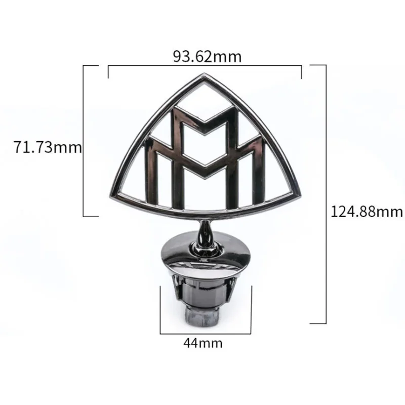 Car Hood Logo Emblem Badge Replace Sticker For Maybach GLS S Class S560 S600 S650 S680 GLS600 W205 W212 W213 W222 W221 W223