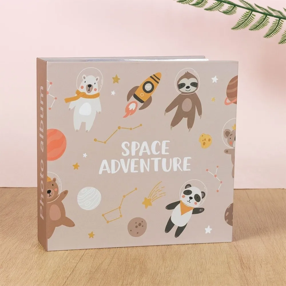 New 6 Inch 200 Pockets Photo Album Large Capacity Insert Pocket Slip-in Picture Albums Laminated Photo Storage Home Storage