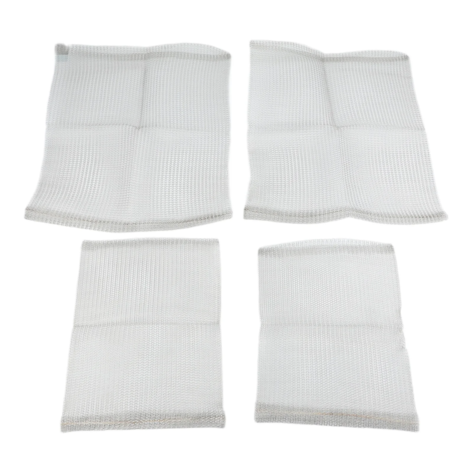 8 Pieces Stainless Steel Plant for root Protection Bags in Sizes 23 25cm and 35 35cm Suitable for Indoor and Outdoor Plants