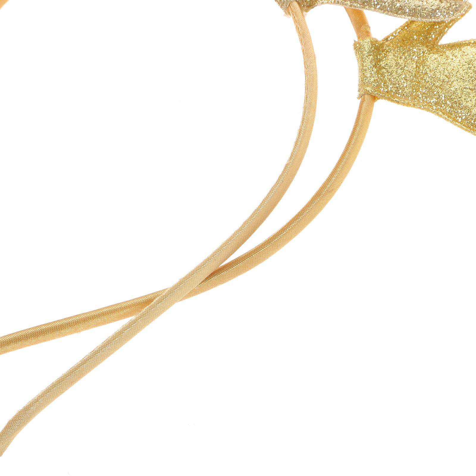 

4pcs Christmas Antler Hair Hoop Lightweight Elk Headband Sequins Comfortable Party Gathering Decoration Gift For Girls Families