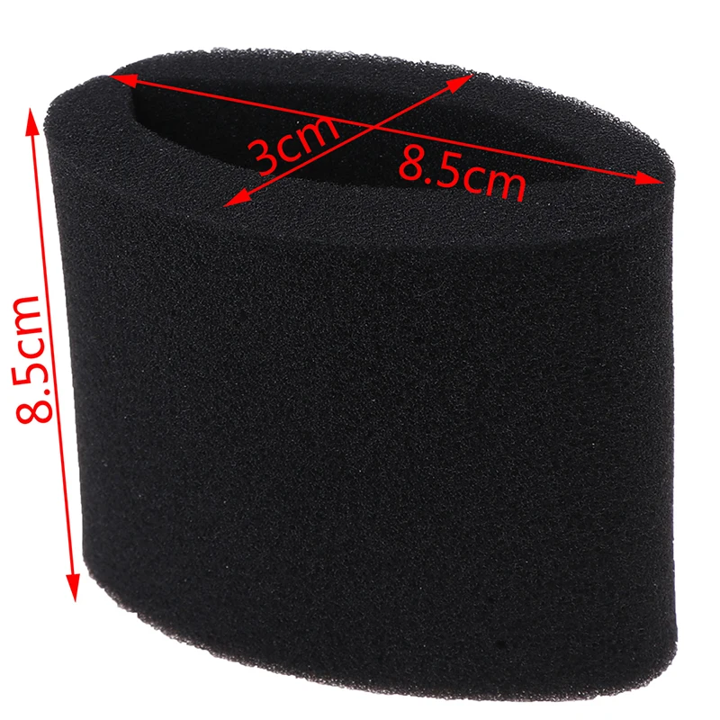 New 2pcs CG125 Off-Road Motorcycle Black Foam Cleaning Sponge Air Filter Cleaner Replacement