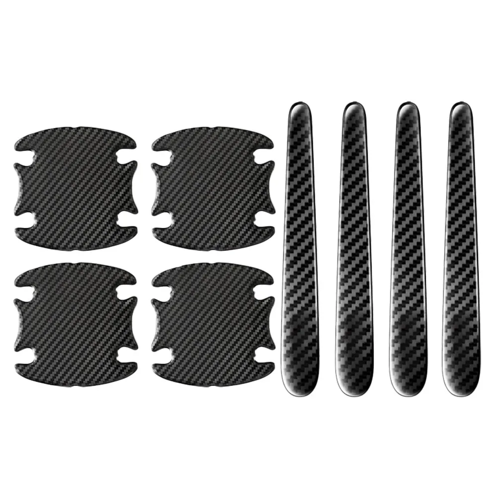 

8Pcs Premium Car Door Handle Protector Film Scratch Resistant Self-Adhesive Stickers for Auto Handle Decoration Cover