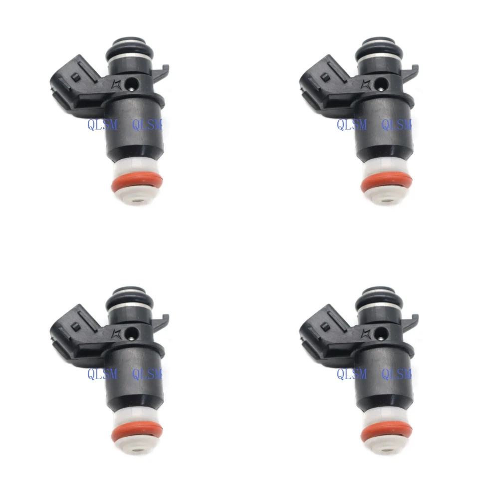 

4 Piece Set Fuel Injector Nozzle 16450-PLD-003 For Honda Fit Civic I4 1.7L 01-05 16450PLC004 premium car accessories-