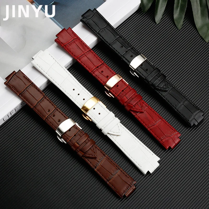 Genuine Leather Watch Strap For LV Tambour Series Q1121 Dedicated Watch Band Male Interface 12mm Quick Disassembly Waterproof