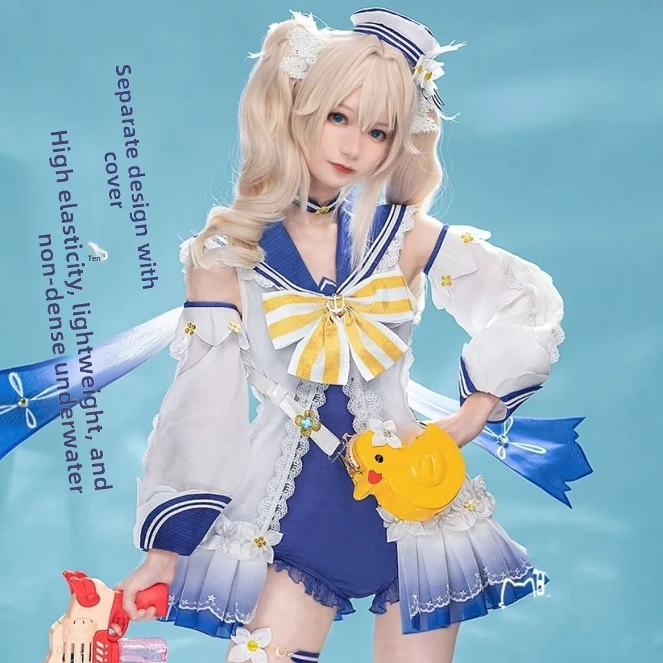 

Купальники Барбары, женский костюм для косплея Gng Concerto, оригинальный женский комплект для косплея Godly Splendor, аниме, китайский бренд