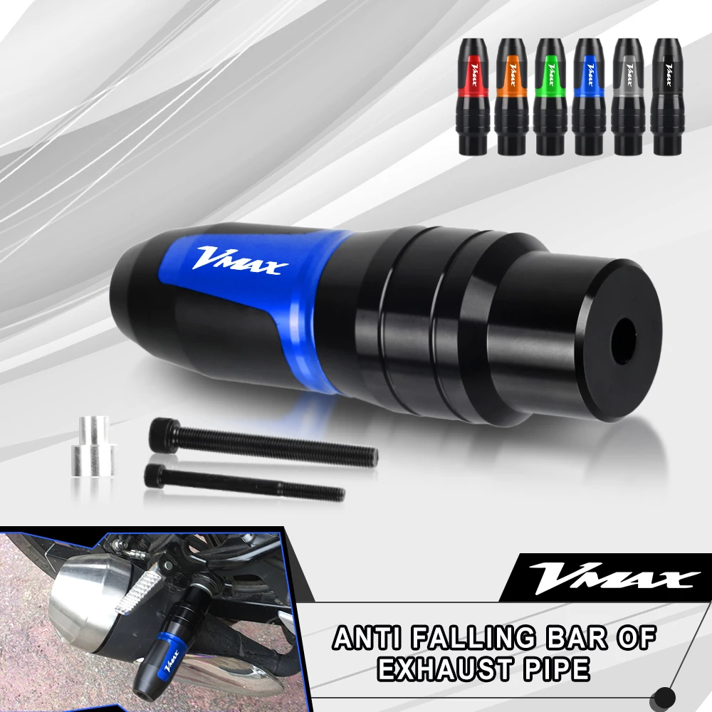 

FOR YAMAHA V-MAX VMAX VMAX1200 VMAX 300 1200 1700 Motorbike CNC accessories Exhaust Frame Sliders Crash Pads Falling Protector
