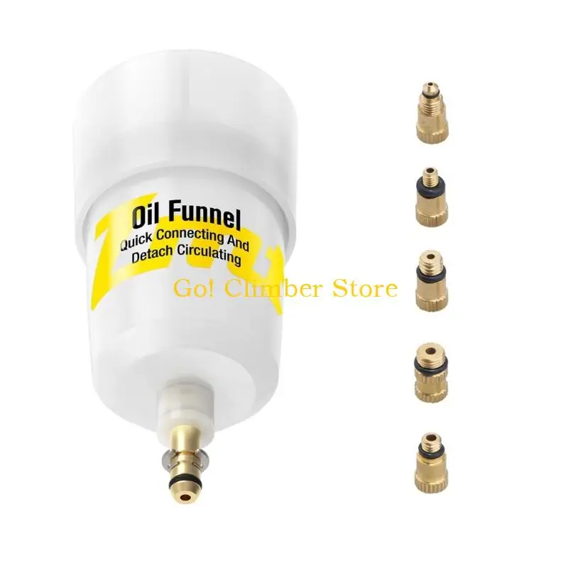 Q84C Oil Bleeder Set Bike Brake Oil Care Set for Workshop Service and Routine Use