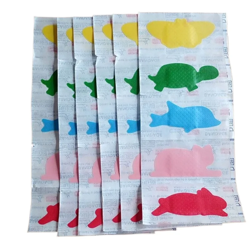 30 قطعة/المجموعة الفرقة المعونة الكرتون الحيوان نمط مقاوم للماء الإسعافات الأولية لاصق الضمادات تضميد الجروح التصحيح شريط التصحيح في حالات الطوارئ