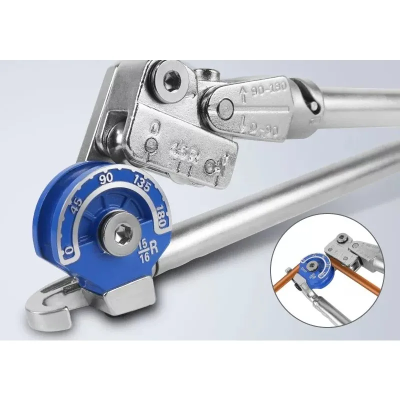 180 ° Heavy Duty Pipe Bender 6mm10mm Strong Iron Pipe Labor-saving Bend