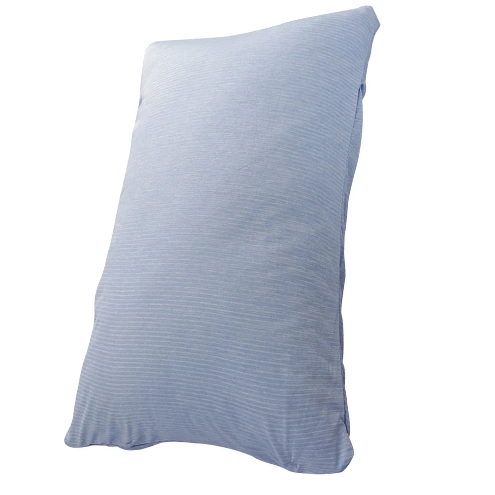 

Cold Feeling Pillow Cover Sky-Blue Wear-Resistant for Living Room Bedroom Car Hotel Decoration Solid Color Design