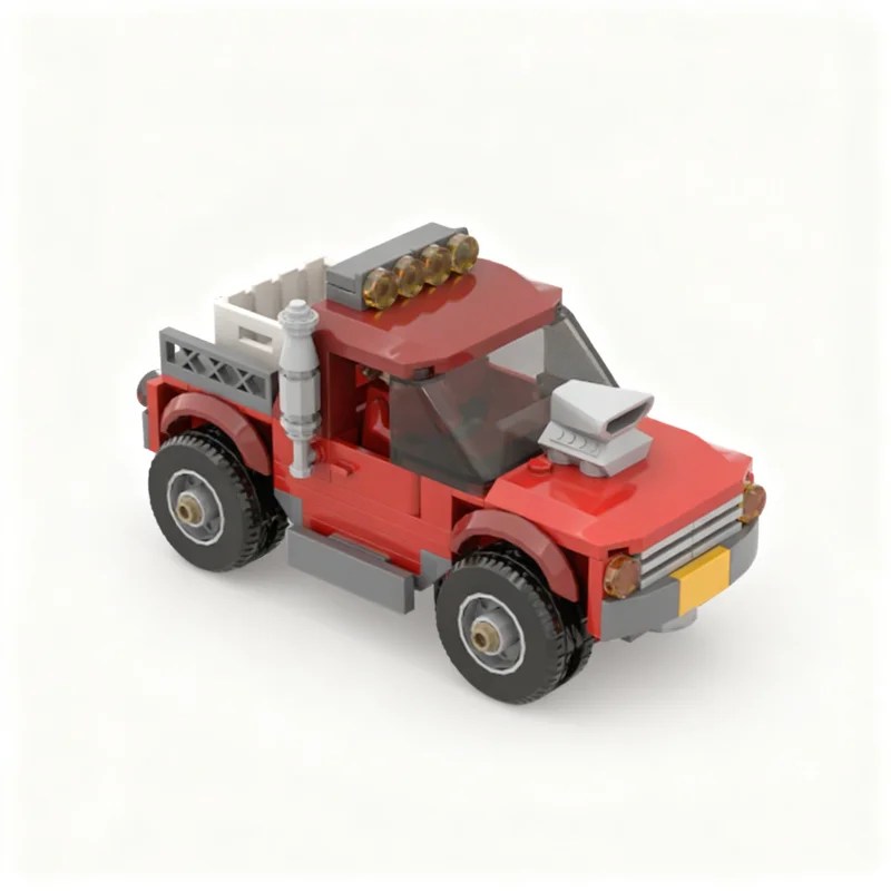146pcs MOC Bill's Pickup Truck Creator Model Building Blocks Toy Construction Christmas Gift Creative Art Idea Brick Birthday