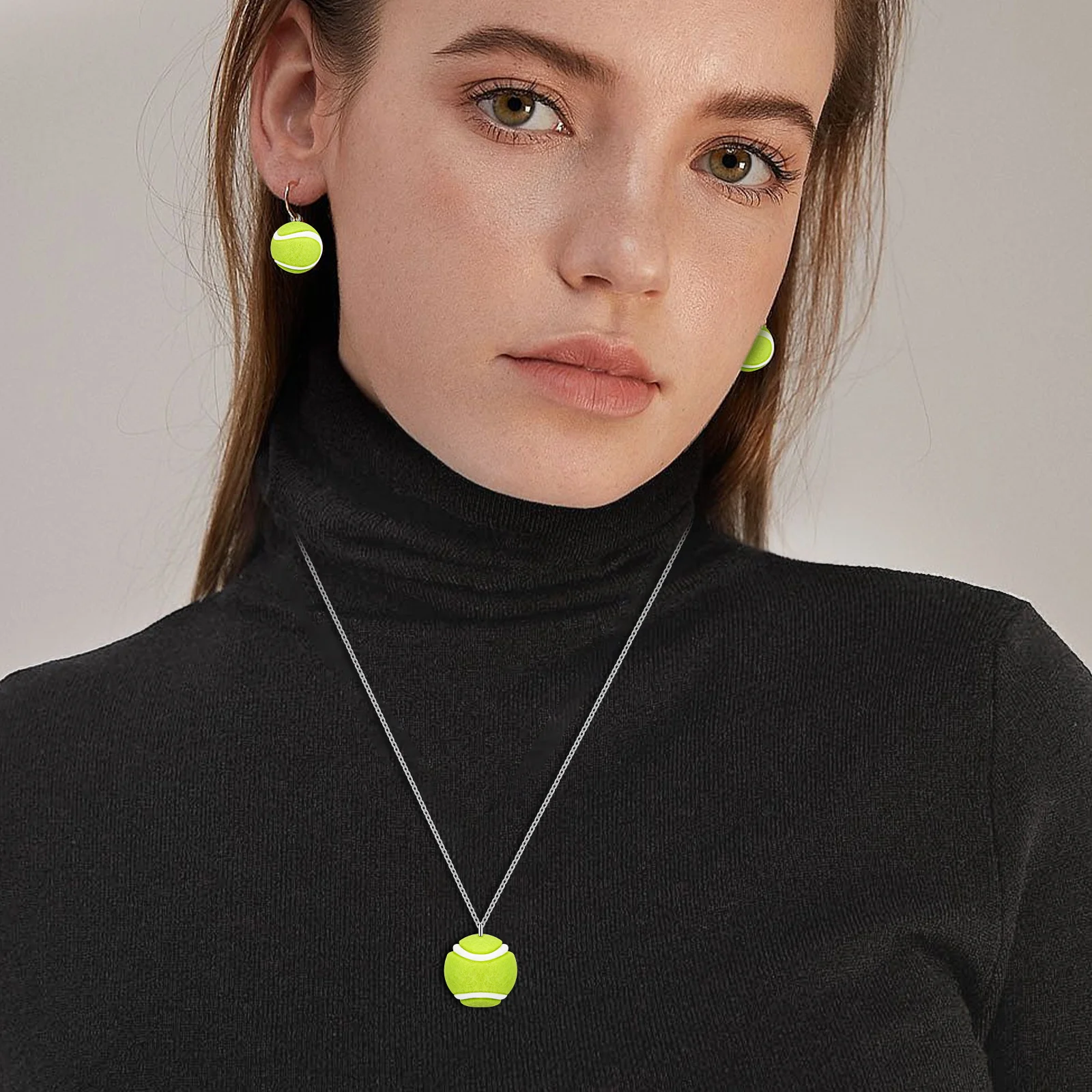 

10Pcs 3D Mini Tennis Ball Pendants DIY Jewelry Making Charms for Keychains Necklaces Bracelets and More 2cm 3D Pendant Charms