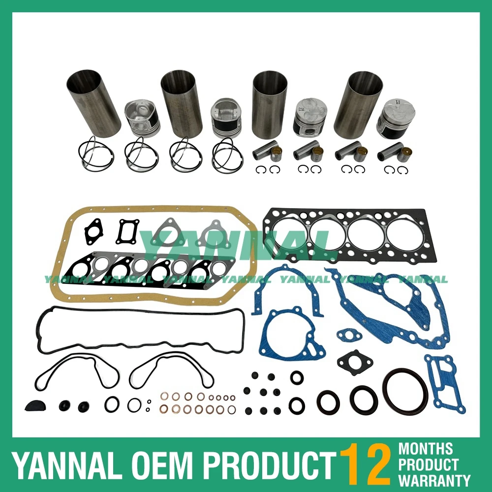 Overhaul Kit With Gasket Set For Hyundai D4BB Engine Parts