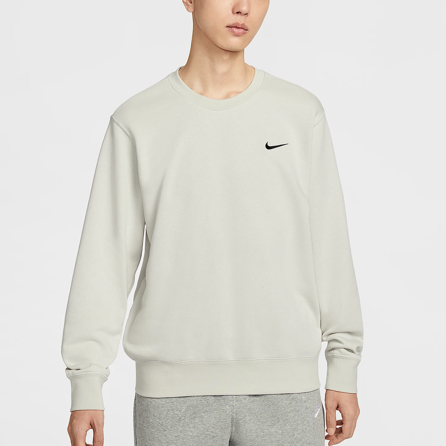 

Оригинальный мужской пуловер Nike Club с круглым вырезом, прочная спортивная повседневная толстовка IR0104-072