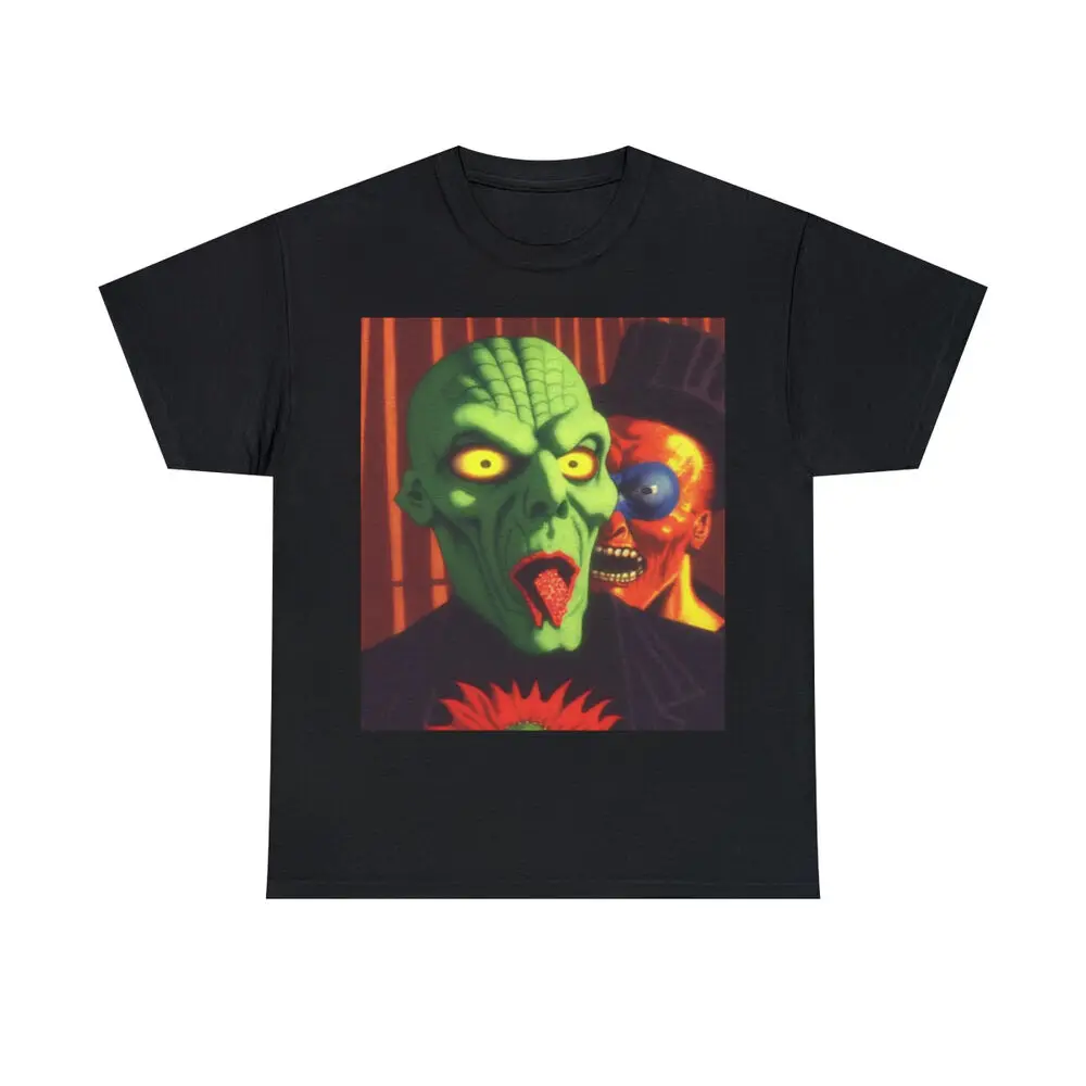 Mask T Shirt Disturbed Streetwear Dark Fantasy Villian Graphic Tee Graphic T-shirts Vintage High Quality 100%Cotton