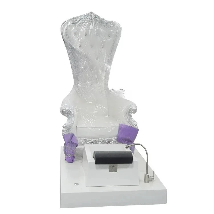 xz1Electric Foot Massage Couch Reclining Massage Chair Spa with Basin Foot-Washing Pedicure Chair Nail Scrubbing Chair