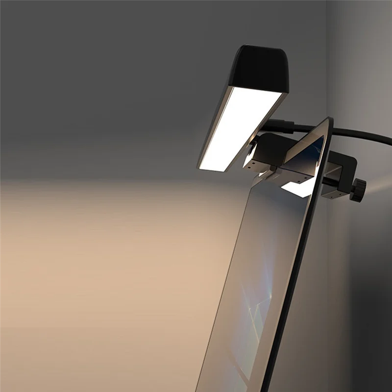 

TFORU-Timing Dimming Display Screen Eye Protection Led Desk Lamp Display Computer Lamp Screen Hanging Lamp