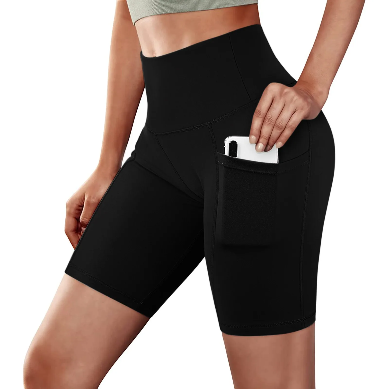 

Sports Shorts Slim Push Up Short Leggings Women Sexy Cycling Running Fitness Casual High Waist Solid Drying Quick Gym Leggins